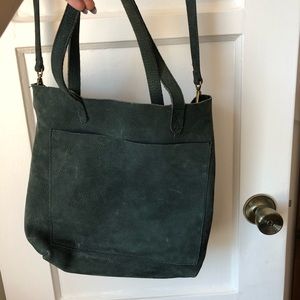 Green madewell transport tote